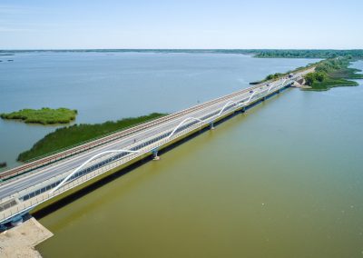 Bicycle bridge – Hungary – Poroszlo